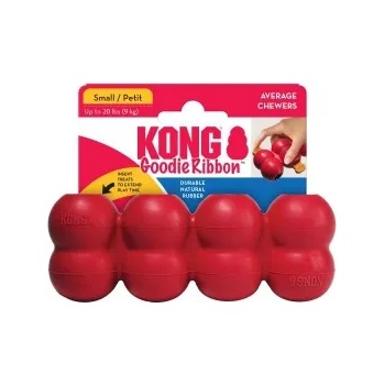 Image 1 of KONG Goodie Ribbon Small - играчка от гума, за кучета - САЩ - TGS3E