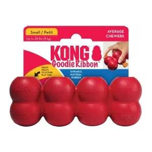 KONG Goodie Ribbon Small - играчка от гума, за кучета - САЩ - TGS3E