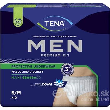 TENA Men Pants PU Maxi S/M 10 ks