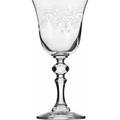 Krosno Skleničky na bílé víno KRISTA DECO průhledné 6 x 150 Ml