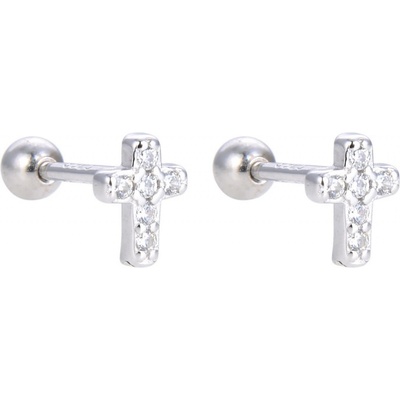Jan Kos jewellery stříbrné náušnice MHT-3490/SW00