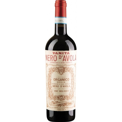 Vanita Nero d'Avola Organic Sicilia DOC 2022 13% 0,75 l (čistá fľaša)