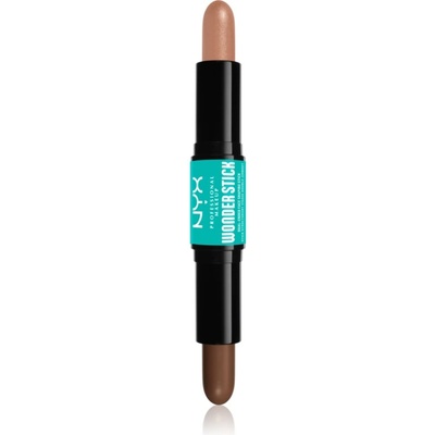 NYX Professional Makeup Wonder Stick Dual Face Lift двустранна контурираща писалка цвят 04 Medium 2x4 гр