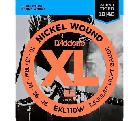 D'ADDARIO EXL110W