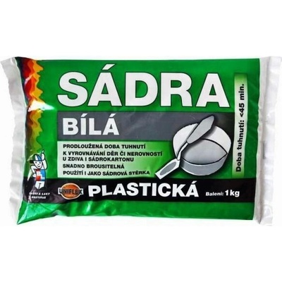 Libros Sádra bílá - plastická 1kg 440549