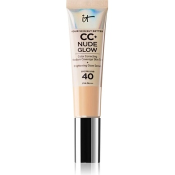 IT Cosmetics Your Skin But Better CC + Nude Glow make-up pro rozjasnění pleti SPF40 Fair Ivory 32 ml