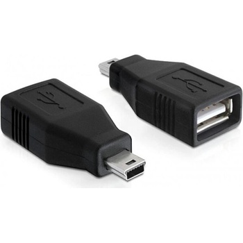 Image 1 of Delock USB 2.0-A-mini USB-mini USB Converter M/F 65277