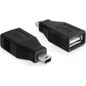 Delock USB 2.0-A-mini USB-mini USB Converter M/F 65277