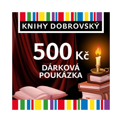 Elektronická dárková poukázka pro smyslné čtení 500 Kč