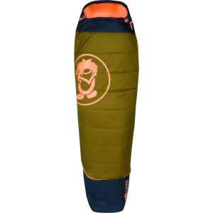 TROLLKIDS Детски спален чувал Trollkids Kid's Fjell Dreamer Extendable Kids' sleeping bag - Spruce Green / Navy / Vivid Orange - размер 160-190 x 68 x 50 cm (516-0127-1011) Спален чувал