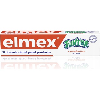 Elmex Zubní pasta JUNIOR 6-12 let DUOPACK 2 kusy 2 x 75 g