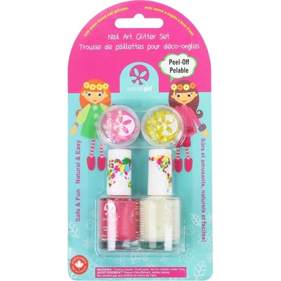 Suncoatgirl Natural Nail Salon Kit Cheer Leader - 1 sada