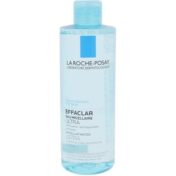 La Roche-Posay Effaclar Micellar Water Ultra Oily Skin 400 ml мицеларна вода за мазна и проблемна кожа за жени