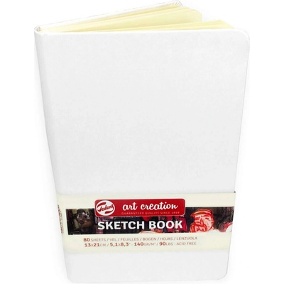 Talens Art Creation Sketch Book - skicák v bílé tvrdé vazbě 13x21cm 80 listů 140 g