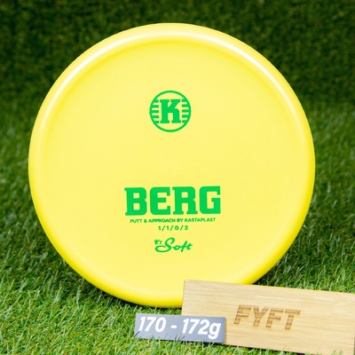 BERG - K1 Soft (Kastaplast) Žlutá