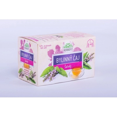Herbifit Bylinný čaj šalvěj 20 x 1,5 g