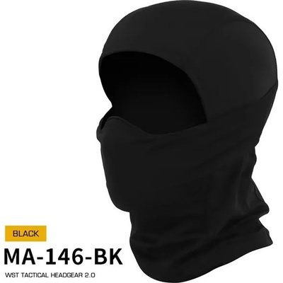 Wosport kukla s gumovou ochrannou maskou WST 2.0 černá