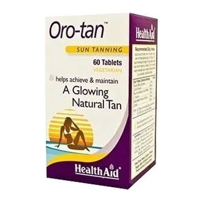 HEALTH AID Хранителна добавка ОРО-ТЕН тен-активатор , Health aid oro-tan 60tabs