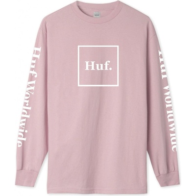 HUF DOMESTIC LS TEE Coral Pink