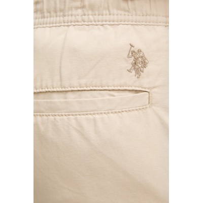 U. S. Polo Assn Къс панталон с лен U. S. Polo Assn. LINEN DECK (MUP3552)
