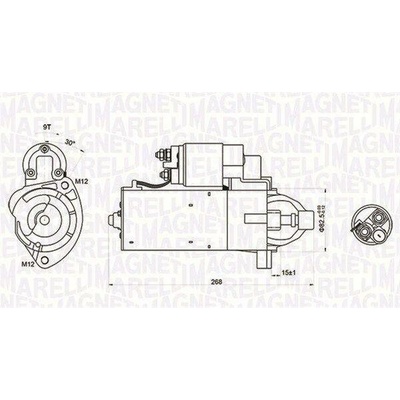Startér MAGNETI MARELLI 063721423010