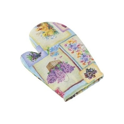 Bellate x kuchynská chňapka s magnetom CH/519 velikonoční patchwork 28 x 18 cm