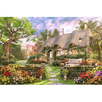Image 1 of Диамантен Гоблен "На село" - 60 x 40 см, Кръгли мъниста