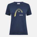 HEAD Тениска HEAD Women's Club Lara Performance T-Shirt - Blue - sportihobi - 33,23 лв