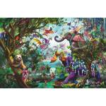 Ravensburger - Puzzle Tropical Dragons - 4 000 piese
