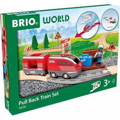 Brio 36102 Vlaková súprava s naťahovacím vláčikom 7312350361025