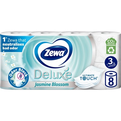 ZEWA Deluxe Jasmine Blossom 8 ks