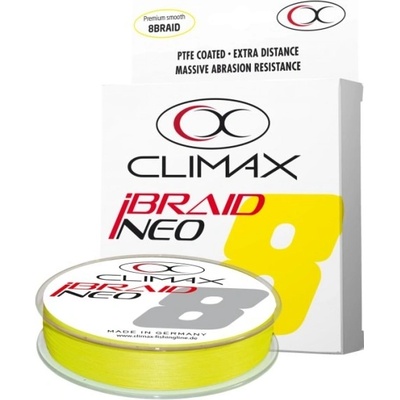 Climax šnúra iBraid NEO yellow 135m 0,08mm 4,9kg