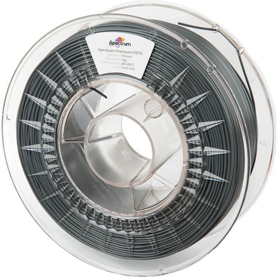 Spectrum 3D Premium PET-G, 1,75mm, 1kg, 80310, dark grey