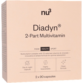 nu3 Diadyn® 2-Part Multivitamin - 2 x 90