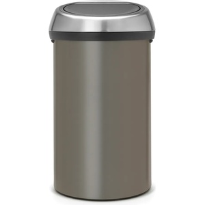 Brabantia Кош за смет Brabantia Touch Bin 60L, Platinum (647249) - topmall