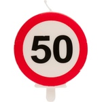 Dekora Свещ за рожден ден - 50