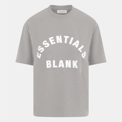 Blank Essentials Дамска тениска Blank Essentials Blank Arched Print Puff T-Shirt Ladies - Alloy