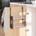 vidaXL Органайзер за под мивка 34x12x26 см, алуминий (154619)