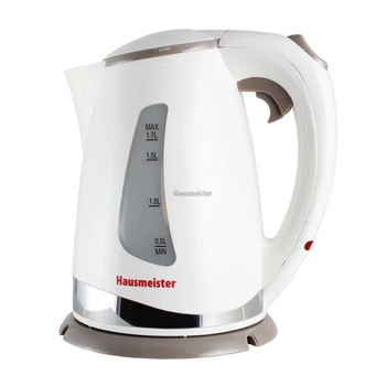 Hausmeister HM 6413 безжичен електрически чайник 2000W бял (HM 6413)