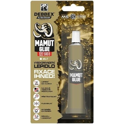 DEN BRAVEN Mamut Glue High Tack 25ml bílý 35003TU