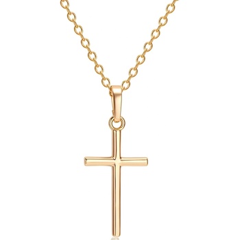 HARAHU Колие US-34221 Cross - Златен KP34221 (US-34221)