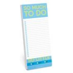 Knock Knock So Much to Do Make-a-List Pad | Knock Knock