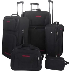 vidaXL 90154 5 pcs black