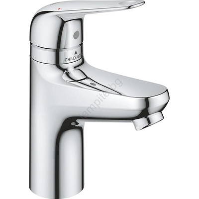 GROHE 24319001 - Смесител за мивка swift 162 мм блестящ хром (gh1423)