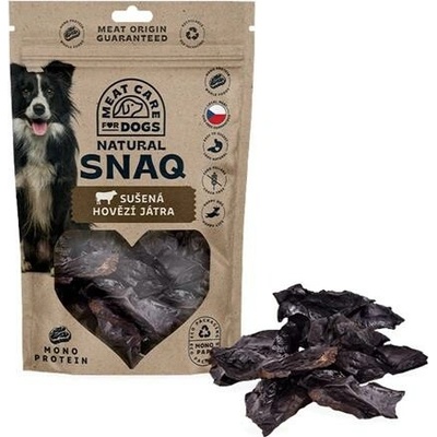 Meat Care Natural Snaq Hovězí játra sušená 100 g