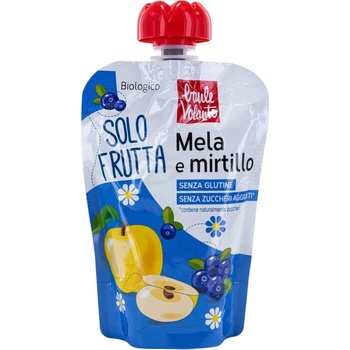 Baule Volante vocná kapsička Solo Frutta BIO Jablko a čučoriedka 100 g
