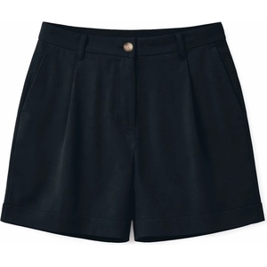 Mazine Дамски къси панталони Mazine Women's Pleated Viscose Shorts - Black - размер XS (112-4429-0111)