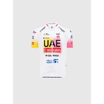 PISSEI - UAE TEAM EMIRATES REPLICA - GIRO + TOUR 24 JR - biela/ružová/žltá