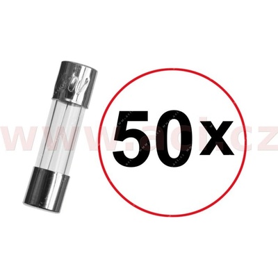 pojistka skleněná 5x20 1A (sada 50ks) 2051011