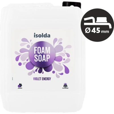 Isolda Violet energy body soap jemné tekuté mydlo 5 l